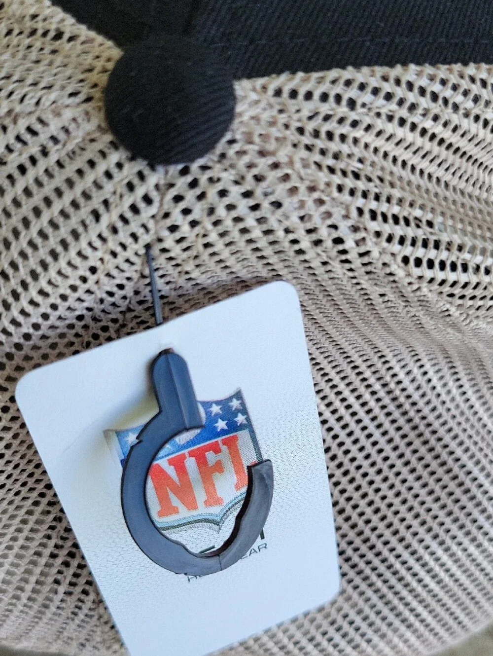NFL Cincinnati Bengals Hat with NFL Tags Black And Gray